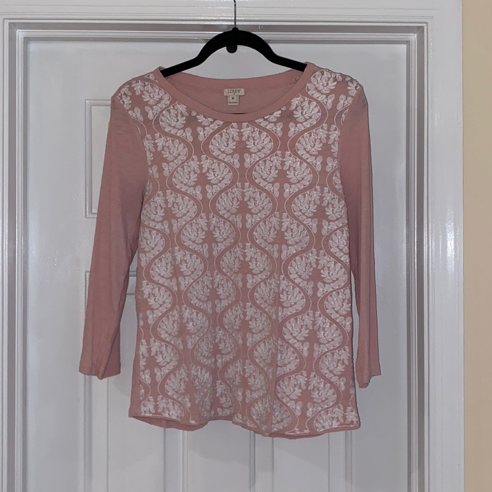 J. Crew Pink Shirt